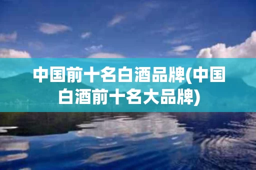 中国前十名白酒品牌(中国白酒前十名大品牌)