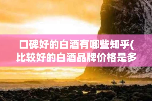 口碑好的白酒有哪些知乎(比较好的白酒品牌价格是多少钱)