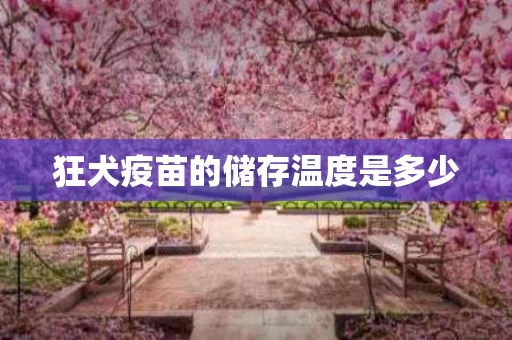 狂犬疫苗的储存温度是多少