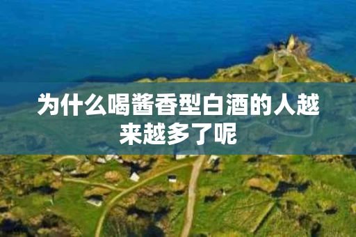 为什么喝酱香型白酒的人越来越多了呢