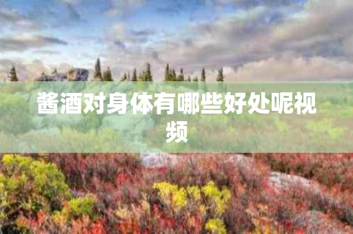 酱酒对身体有哪些好处呢视频