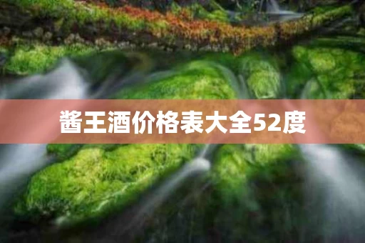 酱王酒价格表大全52度
