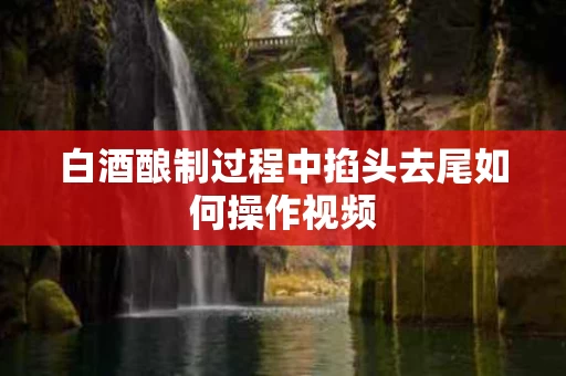 白酒酿制过程中掐头去尾如何操作视频