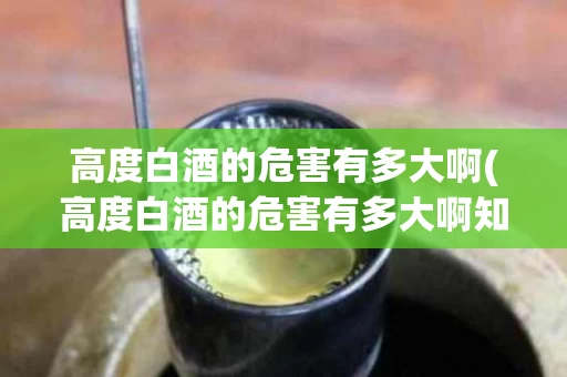 高度白酒的危害有多大啊(高度白酒的危害有多大啊知乎)