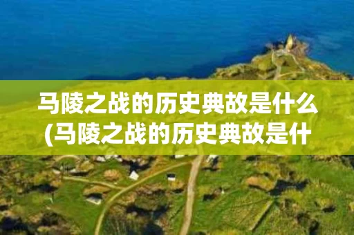 马陵之战的历史典故是什么(马陵之战的历史典故是什么意思)