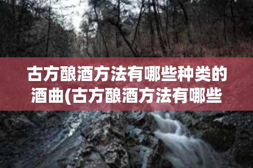 古方酿酒方法有哪些种类的酒曲(古方酿酒方法有哪些种类的酒曲图片)
