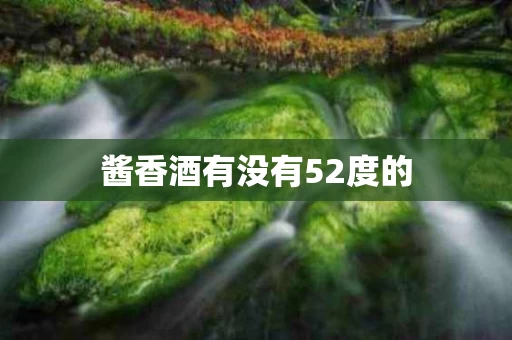 酱香酒有没有52度的