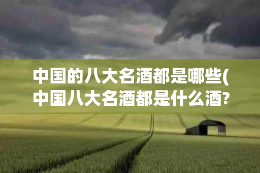 中国的八大名酒都是哪些(中国八大名酒都是什么酒?)