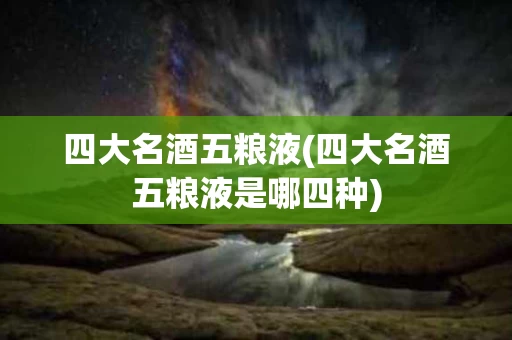 四大名酒五粮液(四大名酒五粮液是哪四种)