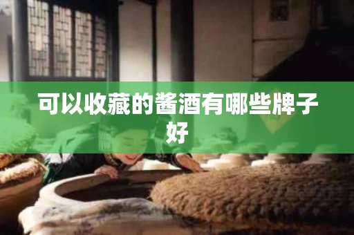 可以收藏的酱酒有哪些牌子好
