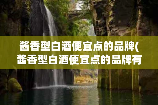 酱香型白酒便宜点的品牌(酱香型白酒便宜点的品牌有哪些)