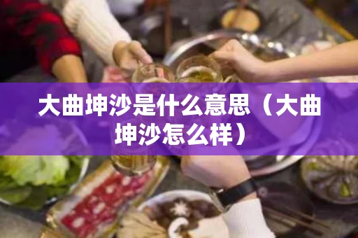 大曲坤沙是什么意思（大曲坤沙怎么样）