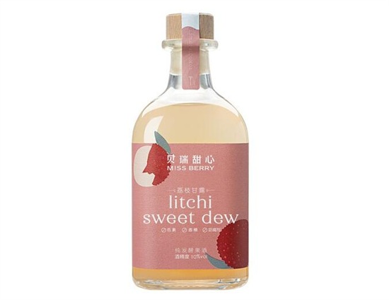 贝瑞甜心荔枝果酒
