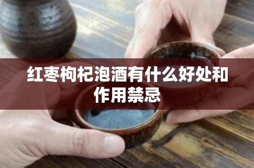 红枣枸杞泡酒有什么好处和作用禁忌
