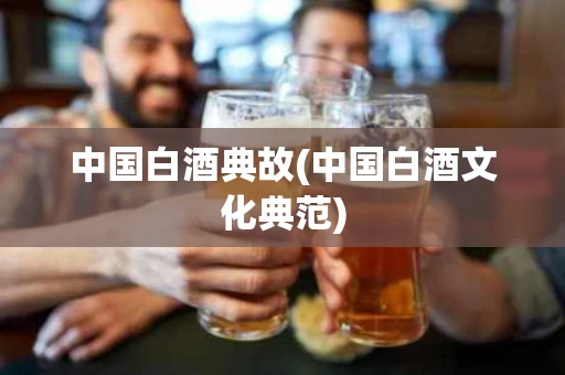 中国白酒典故(中国白酒文化典范)