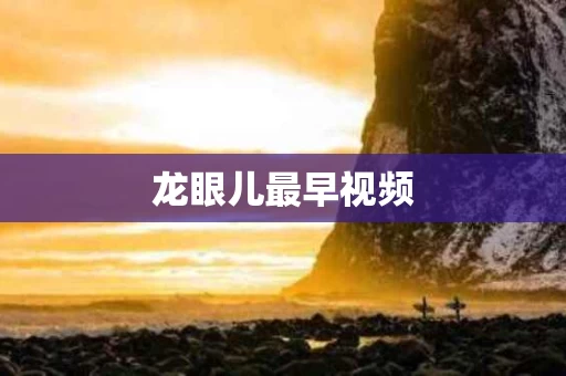 龙眼儿最早视频