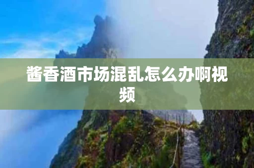 酱香酒市场混乱怎么办啊视频