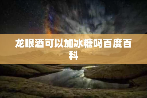 龙眼酒可以加冰糖吗百度百科