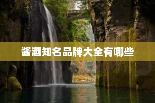 酱酒知名品牌大全有哪些