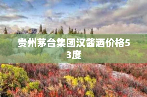 贵州茅台集团汉酱酒价格53度