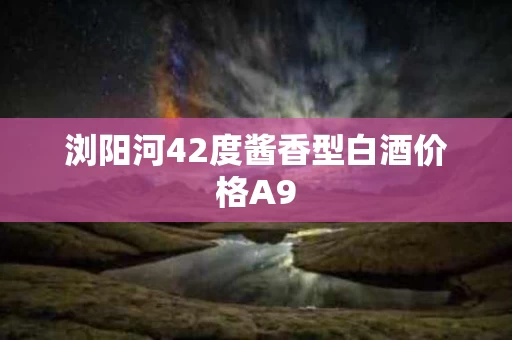 浏阳河42度酱香型白酒价格A9