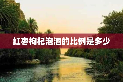 红枣枸杞泡酒的比例是多少 红枣枸杞泡酒的比例是多少