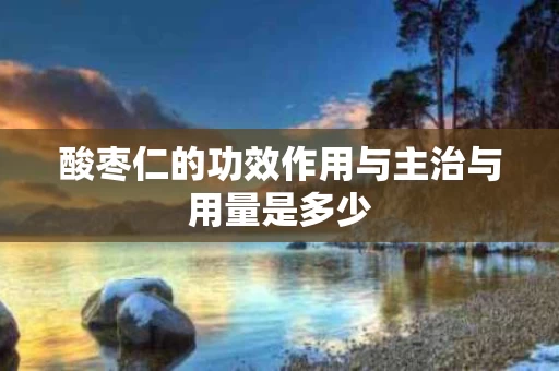 酸枣仁的功效作用与主治与用量是多少