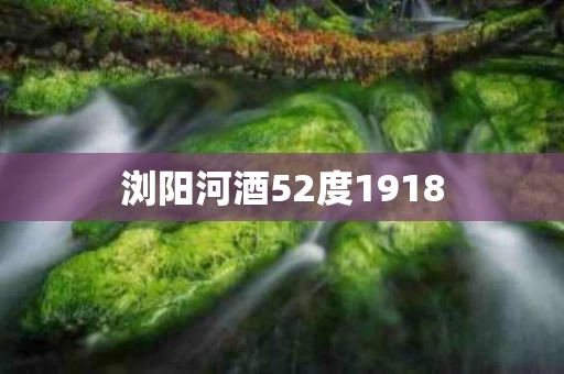 浏阳河酒52度1918