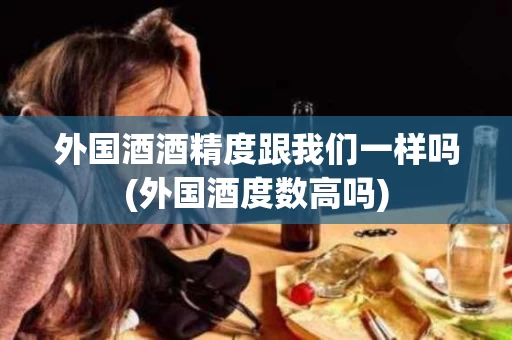 外国酒酒精度跟我们一样吗(外国酒度数高吗)