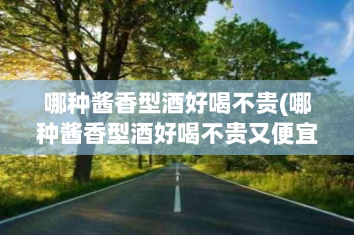 哪种酱香型酒好喝不贵(哪种酱香型酒好喝不贵又便宜)