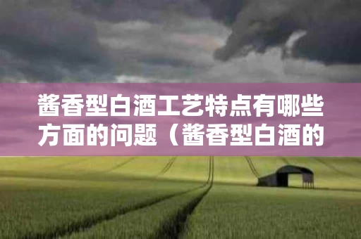 酱香型白酒工艺特点有哪些方面的问题（酱香型白酒的工艺流程图）