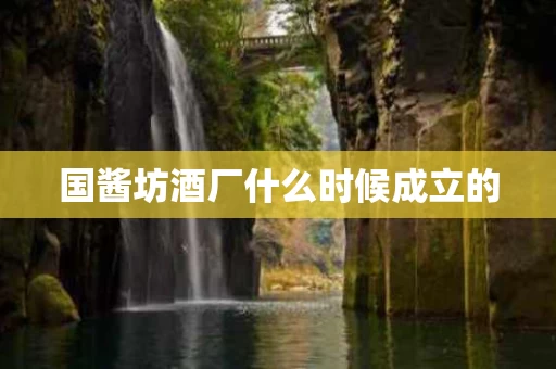 国酱坊酒厂什么时候成立的