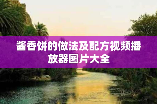 酱香饼的做法及配方视频播放器图片大全