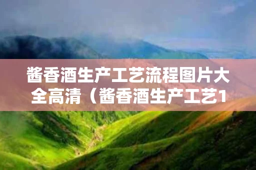酱香酒生产工艺流程图片大全高清（酱香酒生产工艺12987）