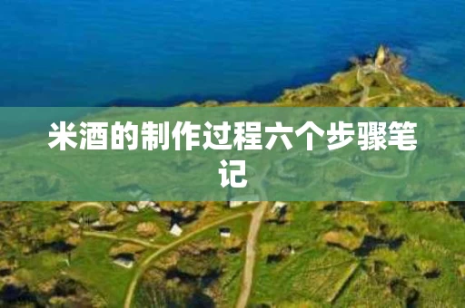 米酒的制作过程六个步骤笔记