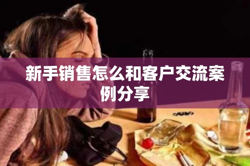 新手销售怎么和客户交流案例分享