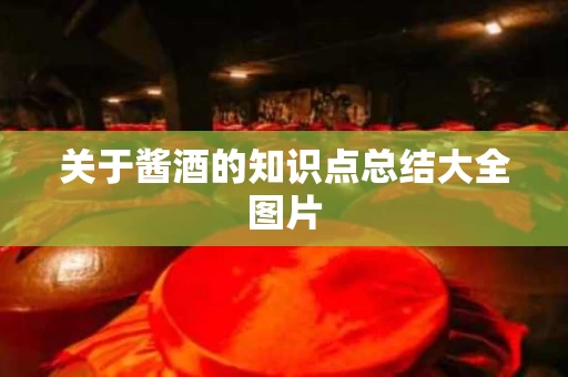 关于酱酒的知识点总结大全图片