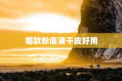 哪款粉底液干皮好用