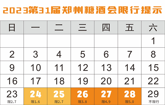 第31届郑州糖酒商品交易会将于4月26-28日在郑州国际会展中心盛大举办！