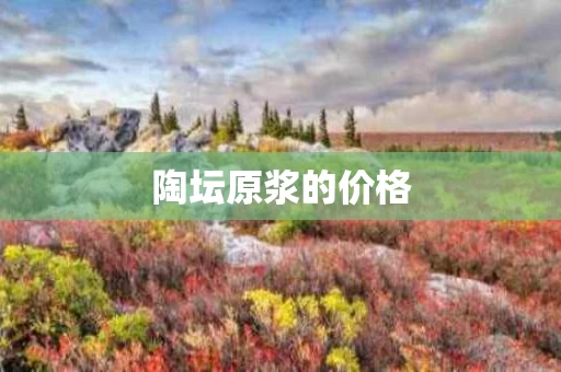 陶坛原浆的价格