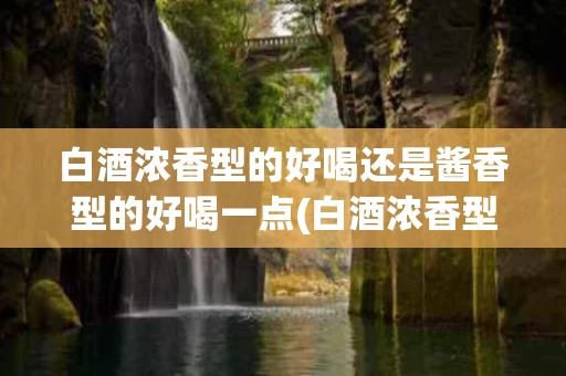 白酒浓香型的好喝还是酱香型的好喝一点(白酒浓香型的好喝还是酱香型的好喝一点呢)