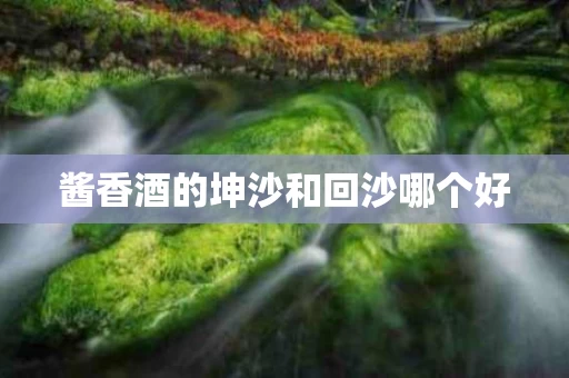 酱香酒的坤沙和回沙哪个好