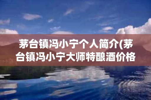 茅台镇冯小宁个人简介(茅台镇冯小宁大师特酿酒价格)