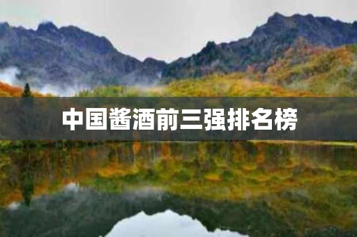 中国酱酒前三强排名榜