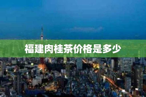 福建肉桂茶价格是多少