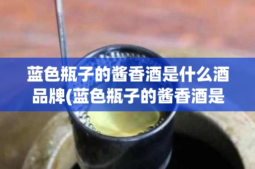 蓝色瓶子的酱香酒是什么酒品牌(蓝色瓶子的酱香酒是什么酒品牌图片)