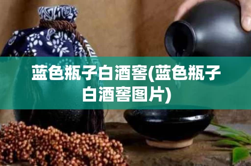 蓝色瓶子白酒窖(蓝色瓶子白酒窖图片)