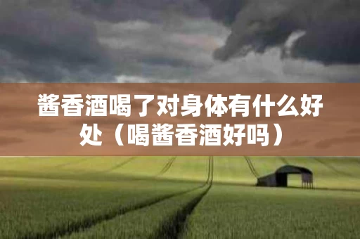 酱香酒喝了对身体有什么好处（喝酱香酒好吗）