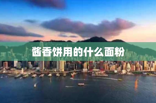 酱香饼用的什么面粉