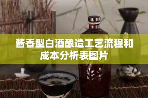 酱香型白酒酿造工艺流程和成本分析表图片